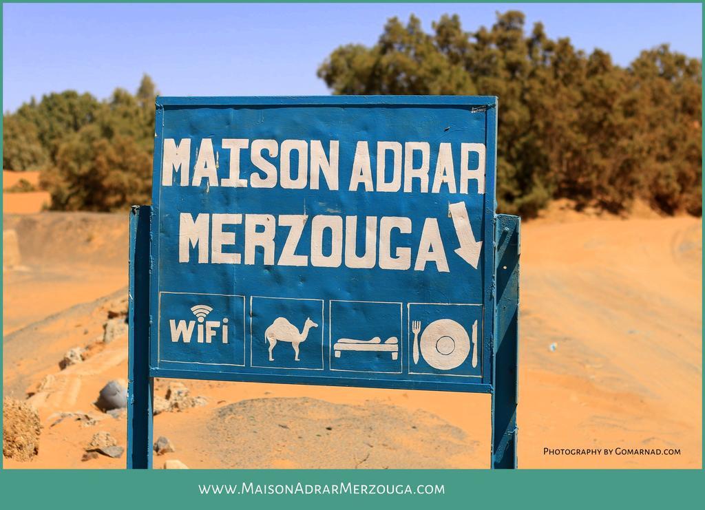 Maison Adrar Merzouga Dış mekan fotoğraf